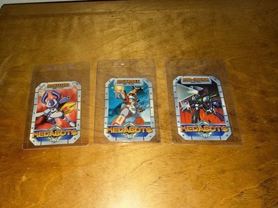 MEDABOTS Robot Trading Card Lot Metabee Rokusho Robo Emperor RARE