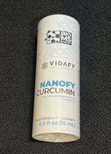 Vidafy Nanofy Curcumin w/Vitamin D, Anti-inflammatory/antioxidant FREE SHIPPING