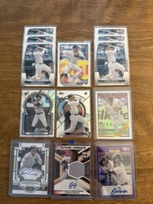 Oswald Peraza 2022 Elite Extra Edition FUTURE THREADS Relic AUTO #FTS-OP+ALL 13