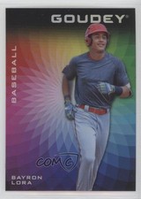 2021 Upper Deck Goodwin Champions Goudey Platinum Color Wheel Bayron Lora n7r