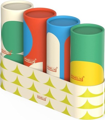 Car Tissues for Cup Holder - 240 Count, 4 Pack, Refillable, 3-Ply