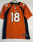 Nike Peyton Manning Denver Broncos Football Jersey #18 Youth XL Orange White