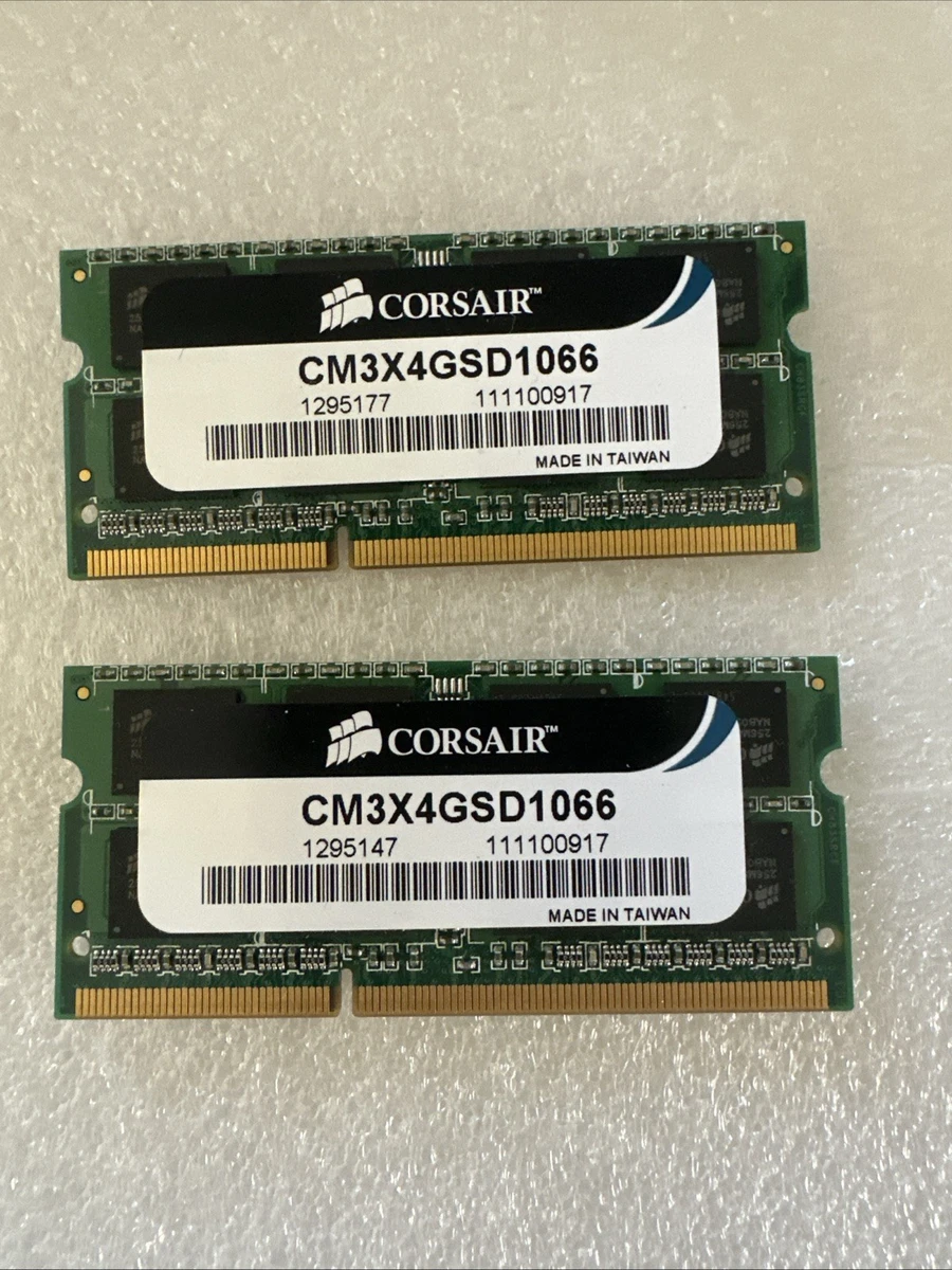 PC3-8500 (DDR3-1066) Computer Memory (RAM) 8 GB Total Capacity for