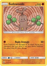Sudowoodo 110/214 Uncommon SM - Lost Thunder Pokemon TCG Card NM