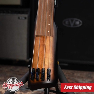 Ibanez Bass Workshop UB804 4-String Electric Upright Bass - Mahogany Oil Burst w