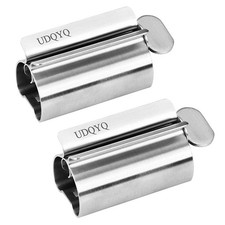Toothpaste Squeezer - Metal Tube Squeezer Stainless Steel Tube Wringer UDQYQ ...