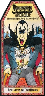 DRACULA SPECTACULAR: METRE HIGH 3D WALL POSTER BOOK (3D By David Mostyn *VG+*