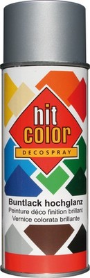Belton HitColor Buntlack hochglanz 400 ml weißaluminium 9006