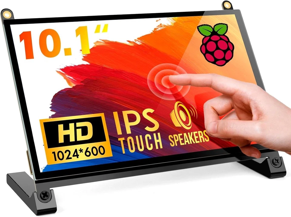 Driver-Free 10.1’’ Touchscreen for Raspberry Pi 5/4/3 - Image 3 of 4