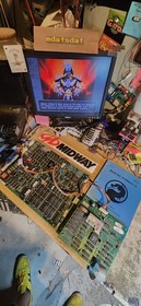 MORTAL KOMBAT 2 PCB JAMMA ARCADE BOARD 8 MEGABYTE 3.1  SET WORKING!!! MIDWAY 