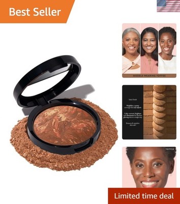 Illuminate Your Skin with Baked Balance-N-Glow Foundation in Toffee Shade