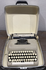 Vintage Smith Corona Sterling Portable Manual Typewriter w/ Case *Read thumbnail