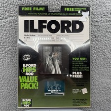 NEW Ilford Multigrade V RC Deluxe Glossy Paper 2x HP5 Plus Film Roll 25 Sheets