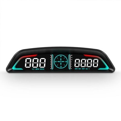 5.5 Inch Head Up Display for Cars and Vehicles, Automotive HUD Speedometer 