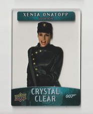 2020 Upper Deck James Bond Famke Janssen Xenia Onatopp Crystal Clear Card