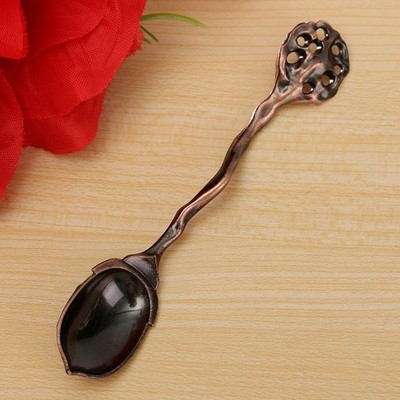 Retro Luxus Stil Kaffeelöffel Tee Dessert Suppe Gewürz