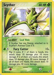 Scyther 29/112 Rare EX FireRed & LeafGreen