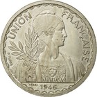 [#483301] Coin, FRENCH INDO-CHINA, Piastre, 1946, Paris, ESSAI, MS(60-62), Coppe
