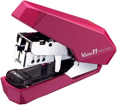 Max Stapler Bymo 11 Polygon 40 Sheets Binding 50 Staplers Pink HD-11SFLK/P