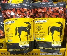 ORGANIC Pitted Dates - Terra Delyssa, 44oz Each 2 Bags 2.5kg, Gluten Free