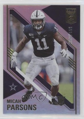2021 Panini Donruss Elite Rookies 853/999 Micah Parsons #158 Rookie RC 0jx4