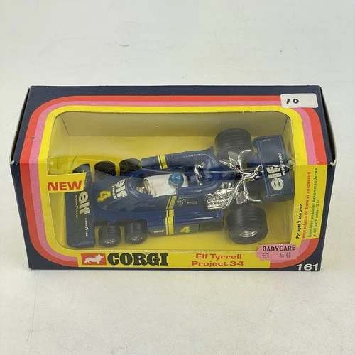 Vintage Boxed Corgi Toys 161 Elf Tyrrell Project 34