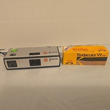 GAF Personal 2 Flash Camera With New Kodak 110 Film