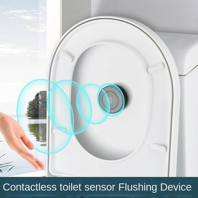 Touchless batteriebetriebener WC-Spülsensor mit wassereffizienter Spülung