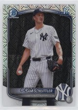 2025 Bowman Chrome Prospects Mega Box Mojo Refractor Cam Schlittler #BCP-166