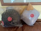 2 Brand New w/ tag Sew Sweet Minky Stuffies Ornaments Christmas Pillows Textured — photo 4