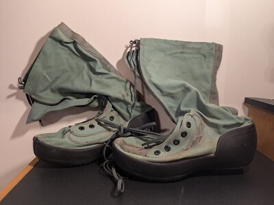 US Military N-1B MUKLUK BOOTS Snow Extreme Cold Weather LARGE