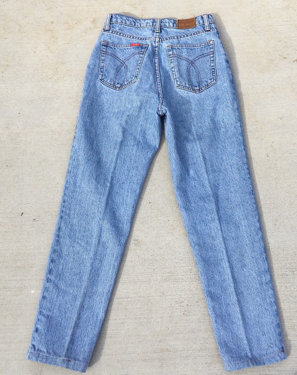 Vintage Jag Jeans High Waist Tapered Leg Size W 28 27” Waist Mom