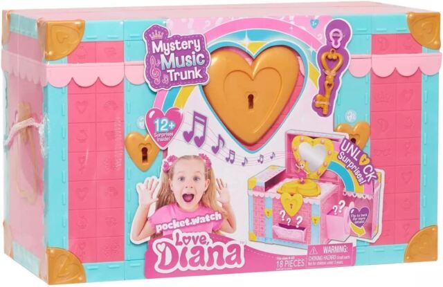 Love Diana Mystery Music Trunk 25217 Surprise Accessories and Key