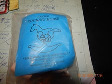 8 x Miniature Wooden Rocking Horse Movable Legs kits Stocking Stuffer