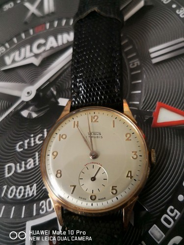 OROLOGIO VENUS CARICA MANUALE CASSA MM 36.5 ESCLUSA CORONA oro pieno 18 k |  eBay