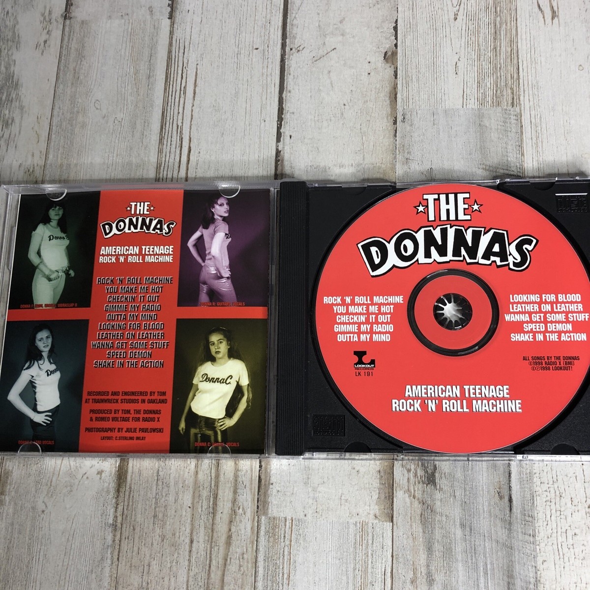 DONNAS - American Teenage Rock 'n' Roll Machine - CD - Original