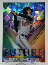 2021 Bowman's Best Future Vibrance Atomic Refractor Heston Kjerstad Rc #BFV-15