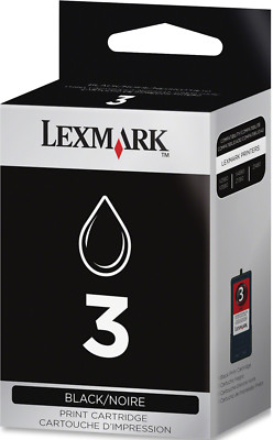 New Genuine Lexmark 3 Ink Cartridge X Series X4530 X4550 X3530 Z Series Z1420