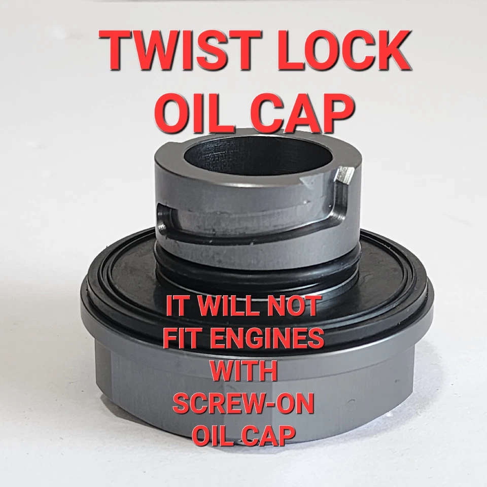 TWIST LOCK OIL CAP CNC FOR MAZDA MAZDASPEED 3 5 6 MX-5 MIATA RX-8 EMBLEM JDM - Image 2 of 3