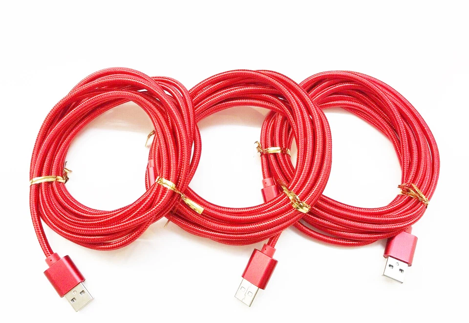 3-Pack 6ft Samsung USB Type C Fast Charging Cable Galaxy S20 S9 S10 Plus Note 20 - Image 3 of 4