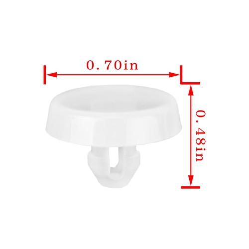 10PCS Car Brake Pedal Stopper Pads - TPU Clutch Pedal Stop Switch Cushion For Kia Hyundai Models
