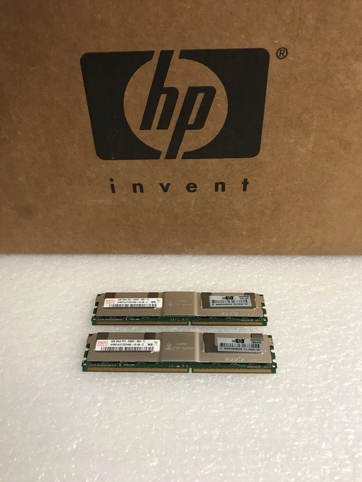 HP 8GB(2X4GB) PC2-5300F 466440-B21 466436-061 SERVER MEMORY 467654-001 - Image 3 of 4
