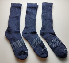 Bombas Marled Calf Socks Lot Of 3 Size L
