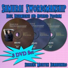 Samurai Swordsmanship starring Masayuki Shimabukuro  3 DVD Set