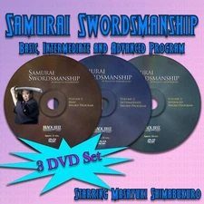 Samurai Swordsmanship starring Masayuki Shimabukuro (3 DVD Set)