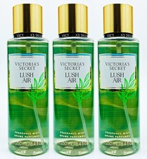 3 Victoria's Secret LUSH AIR Fragrance Mist Body Spray Perfume 8.4 oz
