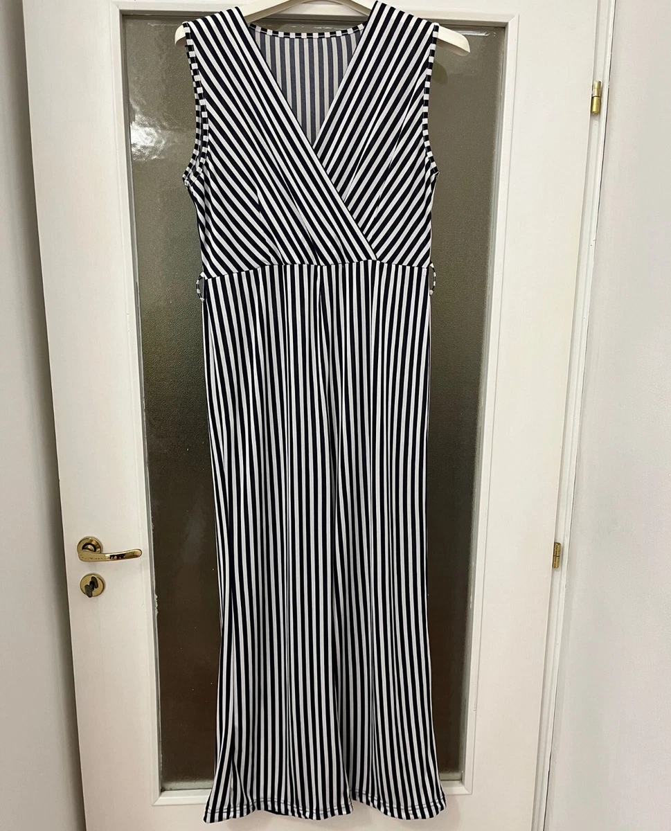 Tuta Estiva Donna Scollo A V Senza Maniche - Pantaloncini Corti Con Tasche, Morbida, Colore Caramello, Taglia M - 3