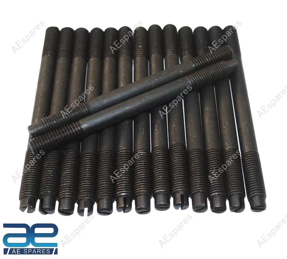 JUEGO DE TACOS Y TUERCAS CULATA 134 L PARA WILLYS JEEP MB CJ2A CJ3A M38 1941-63 Foto 3 de 4