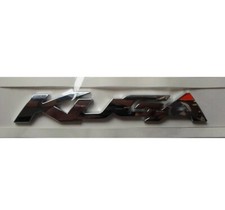 Cromo Brillante Plata Baúl Letras Símbolos KUGA Emblema Insignia