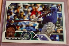 2023 Topps Series 1  Marcus Wilson #138 Seattle Mariners MLB Baseball